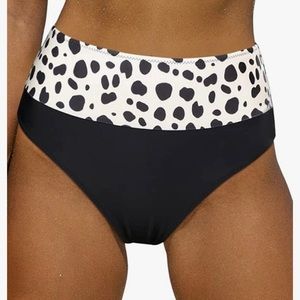 High waisted swimsuit bottoms